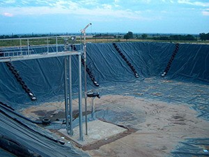 Будівництво лагун для гною