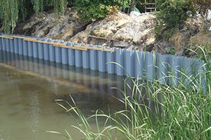 берегоукріплення шпунт