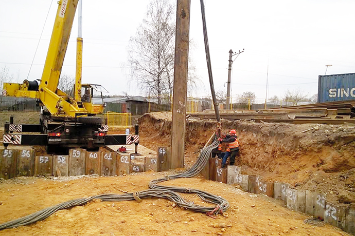 Занурення шпунта Ларсена