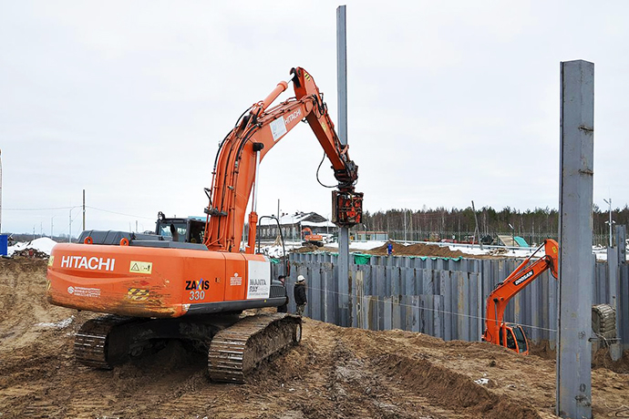 Занурення шпунта Ларсена