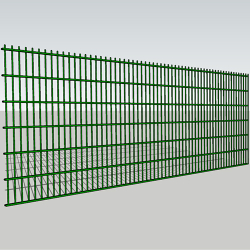 Секція 2D паркану 3х1.2м, дріт 6/5/6мм, цинк+ПВХ