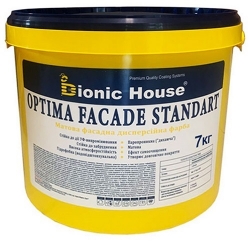 Фарба фасадна Optima Facade Standart 7кг, Bionic House