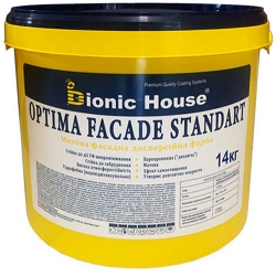 Фарба фасадна Optima Facade Standart 14кг, Bionic House