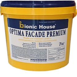 Фарба фасадна Optima Facade Premium 7кг, Bionic House