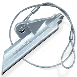 Грунтовий анкер Harpoon 220 з тросом 8мм